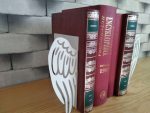 Metal Bookends Wings 2 pcs p78 - Image 4