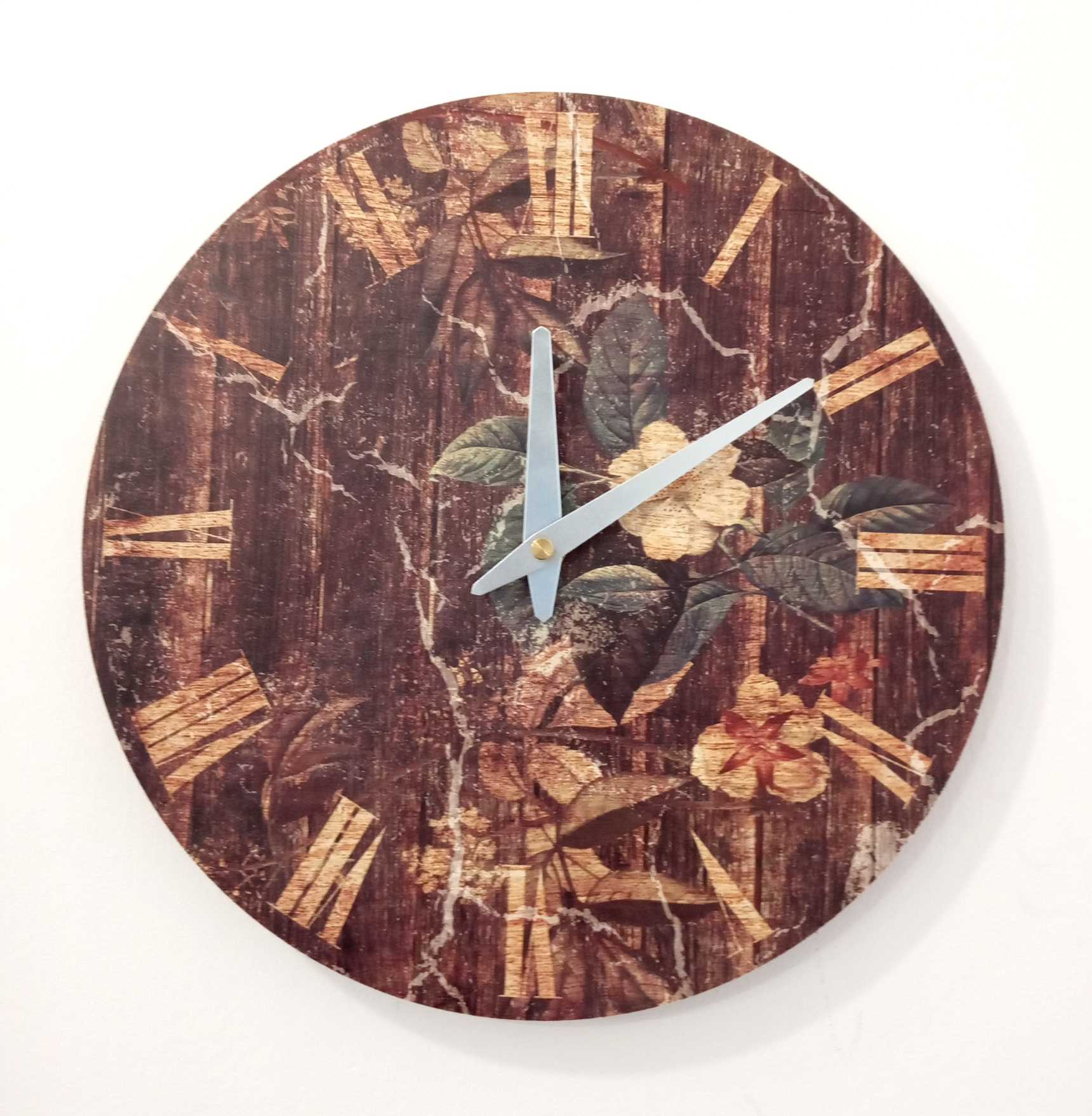 98_1a Hanging Clock Jasmine 30 cm - Image 1