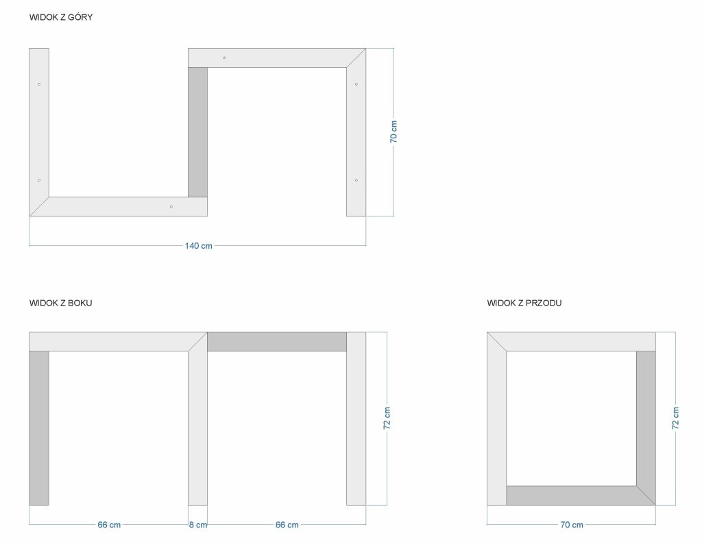 Metal Table Base Geo - Image 3