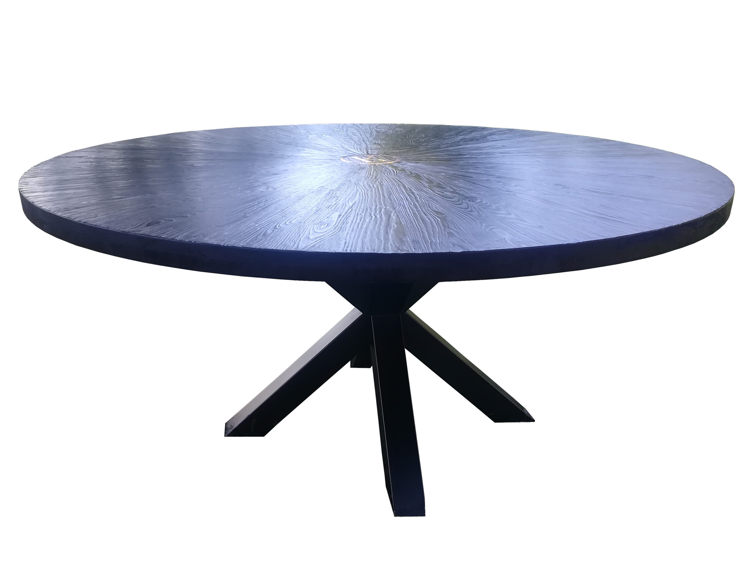 sdr Round pine table made of solid wood, diameter 120 cm - Image 1