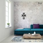 Metal Wall Cross KNS003 50 cm - Image 2