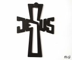 Metal Wall Cross KNS003 30 cm - Image 5