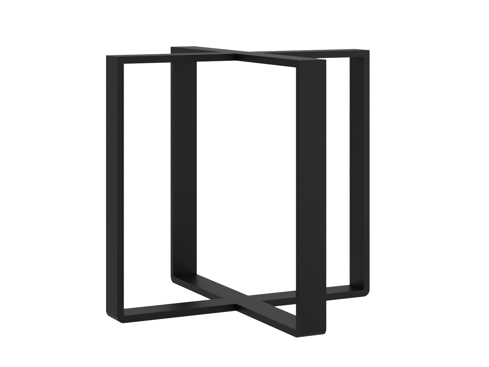 Table leg Cross straight L Table leg Cross straight L