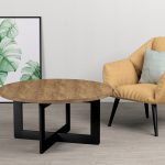 Leg for table Crosswise Straight Side L