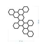 Trellis Hexagon 67x80 cm - Image 3