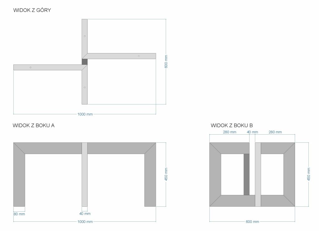 Coffee Table Base Geo - Image 5