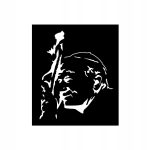 Metal Wall Picture John Paul II  KNS012 35 cm