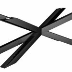 Table base under glass top Spider XXL
