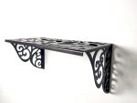 Openwork Metal Corner Shelf POL 018a 40 cm
