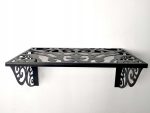 Openwork Metal Corner Shelf POL 018a 40 cm - Image 3