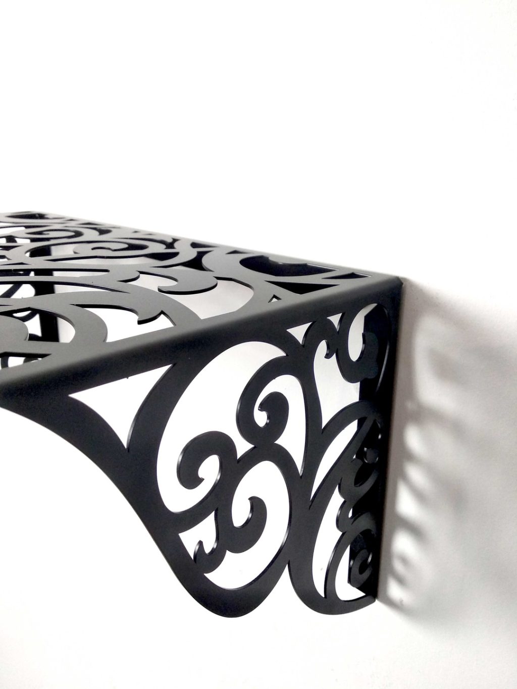 Openwork Metal Corner Shelf POL 018a 40 cm - Image 5