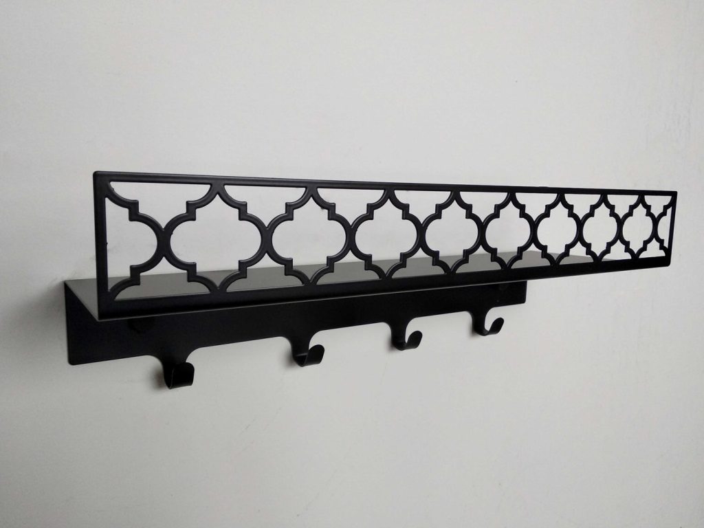 Metal Bathroom Rack Shelf Maroko I 40 cm - Image 4