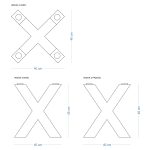 Coffee Table Base for Glass Top Spider Heavy S - Image 4