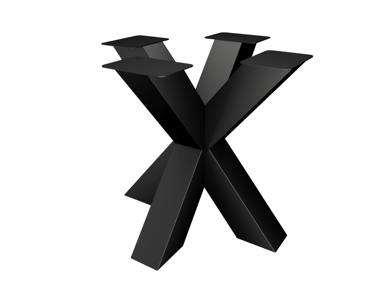 Pajak-HEAVY-h45cm-rozmiar-S_czarny_rend Metal Side Table Leg Spider Heavy S - Image 1