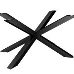 Metal Table Base for Glass Top Spider Wide M