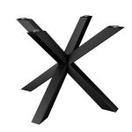 Metal Table Base for Glass Top Spider Wide S