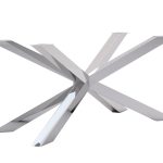 Stainless steel table leg chrome Pajak L