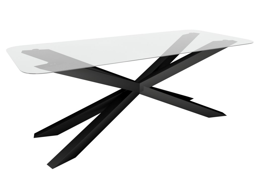 Table Base for Glass Top Spider Narrow XL - Image 3