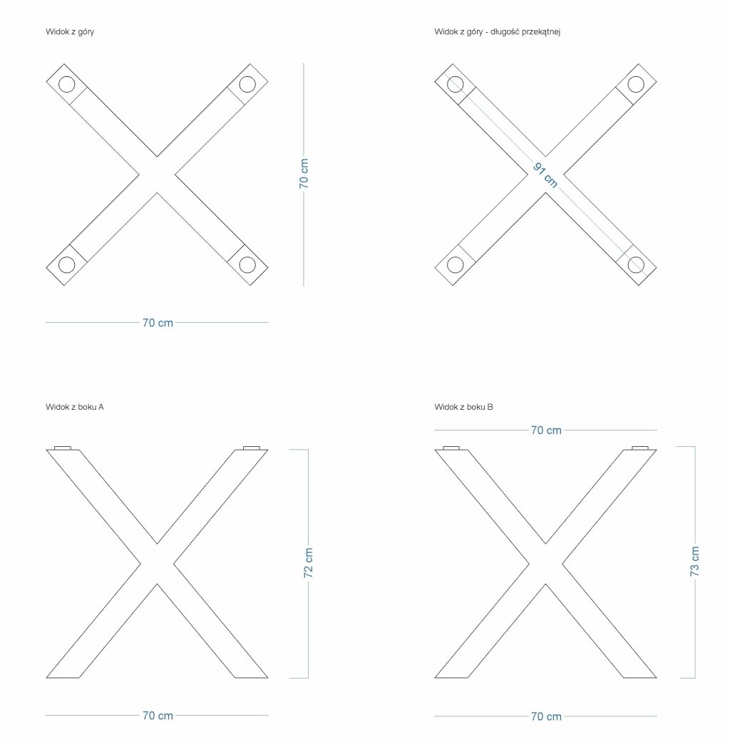Table Base for Glass Top Spider S - Image 4
