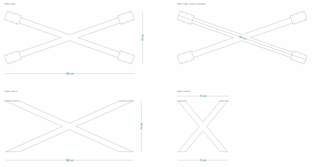 Table Leg Spider for self-welding XL - Image 4