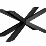 Metal leg for table Spider Heavy L