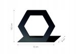 Metal Bookends Hexagon t44 2 pcs - Image 2