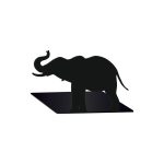 Bookends Elephants