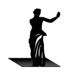 Metal Bookends t28 Venus 2 pcs