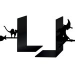 Bookends Witch p08 2 pcs