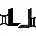 Bookends p26 Gemini 2 pcs