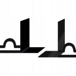 Bookends p30 Libra 2 pcs