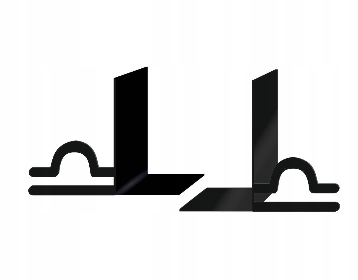 Podporki-do-ksiazek-P30-ZODIAK-WAGA-2szt-1.jpg Bookends p30 Libra 2 pcs - Image 1