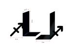 Bookends p32 Sagittarius 2 pcs - Image 2