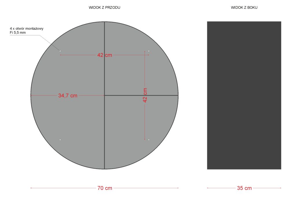 Firewood Log Holder Big Barrel diam. 70 cm - Image 3