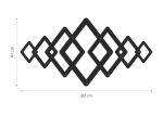 Wall Mounted Coat Rack Geometric 80 cm - Image 2