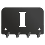 Wieszak metalowy na klucze WIE204 LITERKA I 10cm