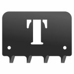 Wieszak metalowy na klucze WIE214 LITERKA T 10cm