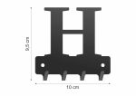 Wieszak metalowy na klucze WIE225 LITERKA H 10cm - Image 2