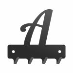 Wieszak metalowy na klucze WIE241 LITERKA A 10cm