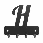 Wieszak metalowy na klucze WIE248 LITERKA H 10cm