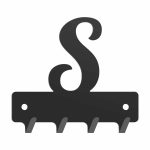 Wieszak metalowy na klucze WIE258 LITERKA S 10cm