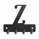 Wieszak metalowy na klucze WIE262 LITERKA Z 10cm