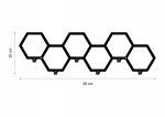 Coat Rail Hexagon 40 cm - Image 4