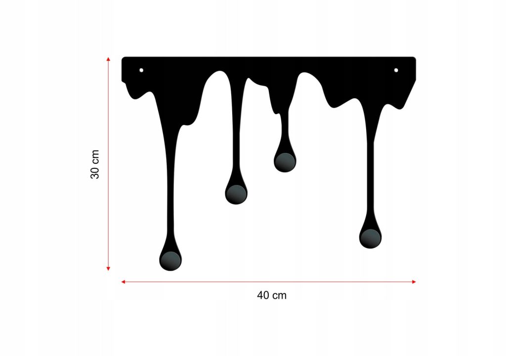 Towel Hook Drops 40 cm - Image 5