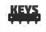 Wieszak metalowy na klucze keys WIE140 10cm - Image 2