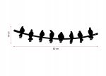 Coat Rail Birds 80 cm - Image 2