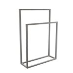 Free Standing Towel Rack Brushed Stainless Steel M - Image 3