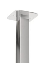 Ceiling Towel Rail Single Chrome L - Image 4