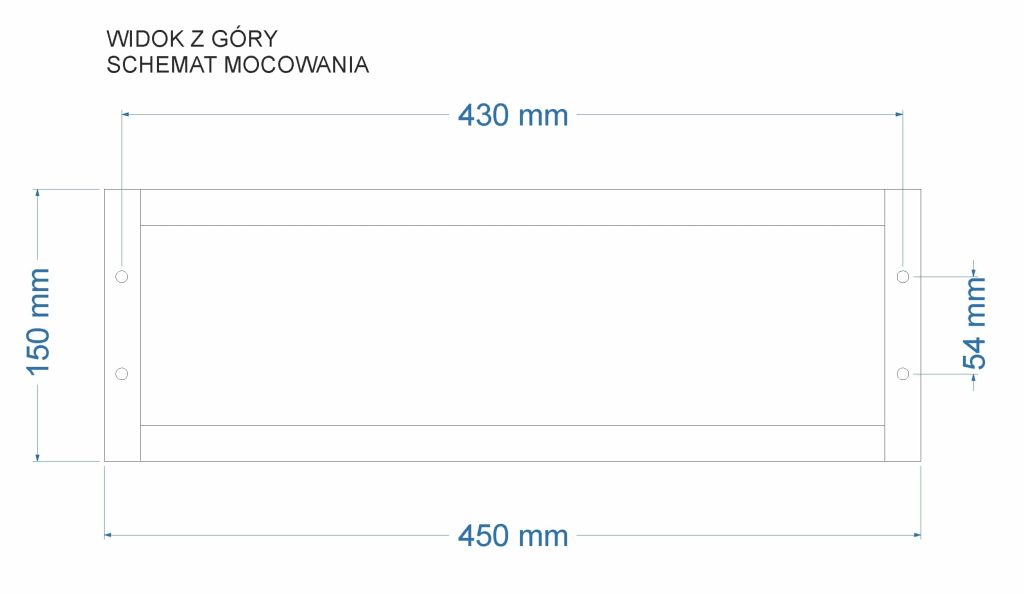 Ceiling Towel Rail Double S - Image 7