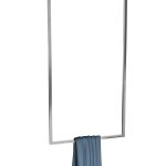 Ceiling Towel Rail Single Chrome M